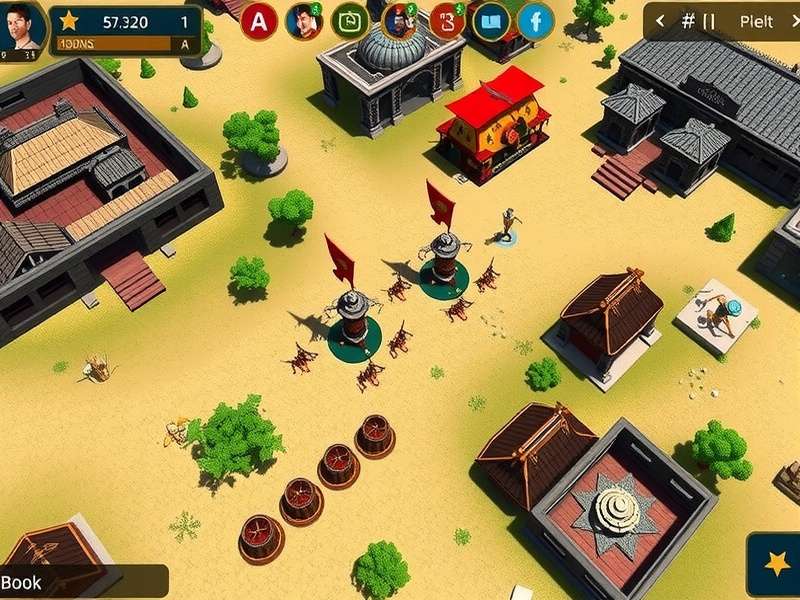 Daring Pallava Conqueror gameplay screenshot showing historical battle